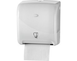 Qleaniq® Dispensers | Matic Tear & Go | Wit | 1 Stuk | Luxury | 509267 - UITVERKOOP! (Dispenser Papieren Handdoekjes, Dispenser Papierrol, Euro Products, Handdoekautomaat, Tear & Go, E-Motion)