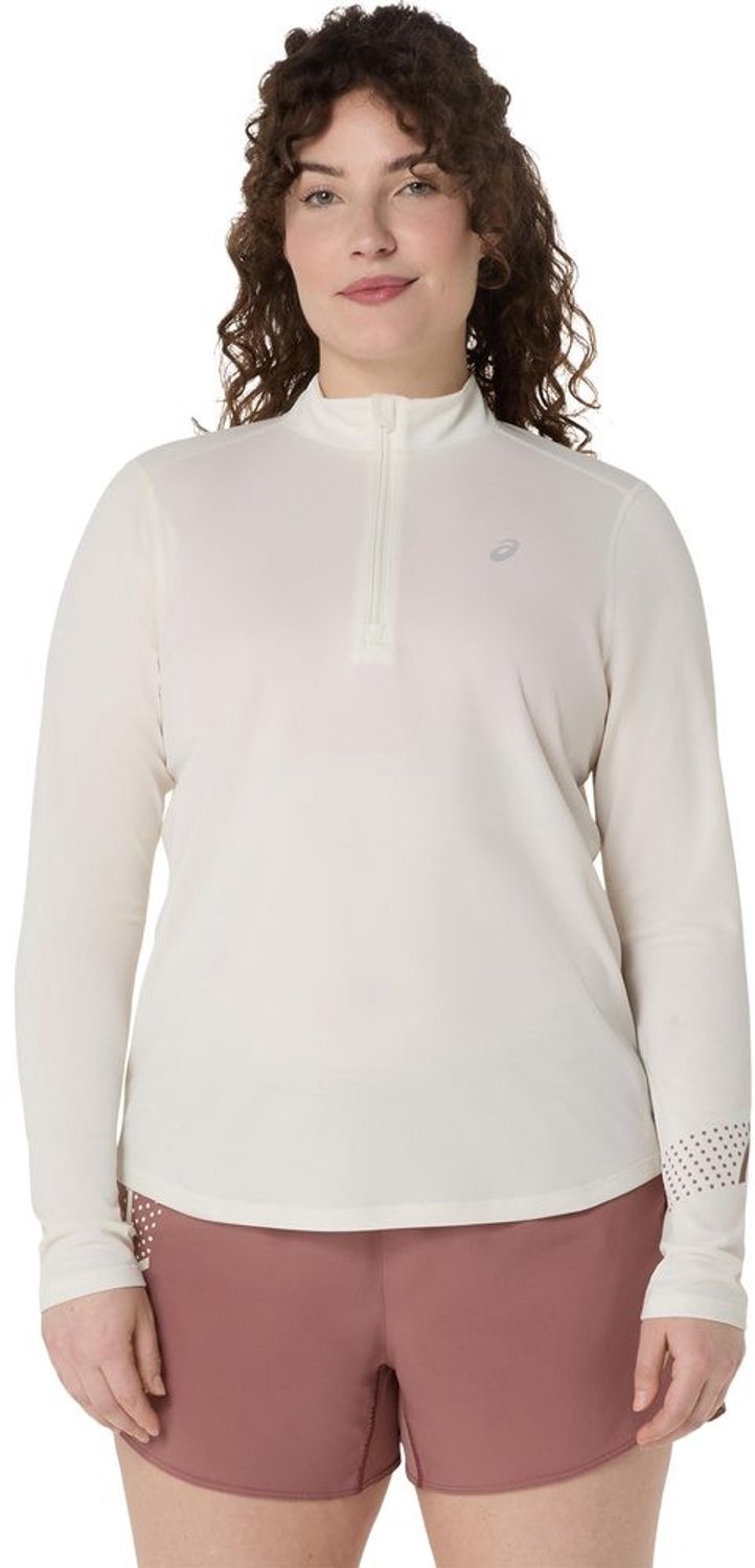 ASICS ICON 1/2 Zip Top Wit