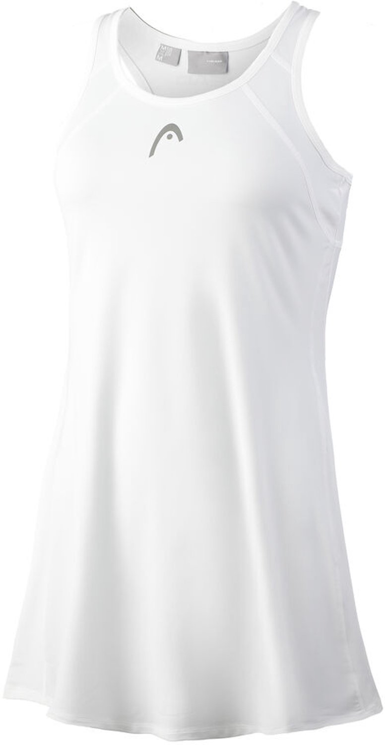 Tennisjurk HEAD Women Club 22 -L Wit