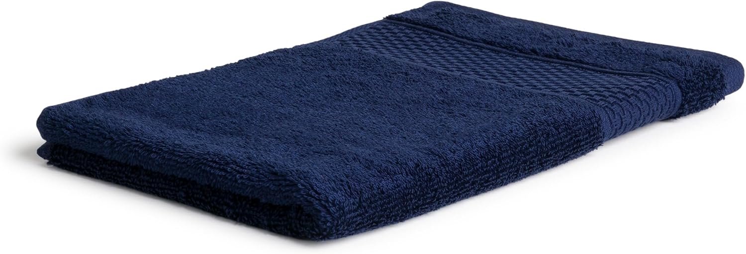 Möve Pure Luxury Gastendoek 30x50cm Egyptisch Katoen Diepzee