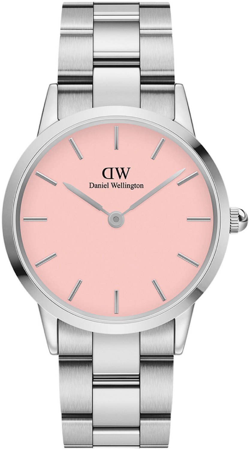 Daniel Wellington Iconic Link Dameshorloge Rose Wijzerplaat - DW00100536 - 36mm