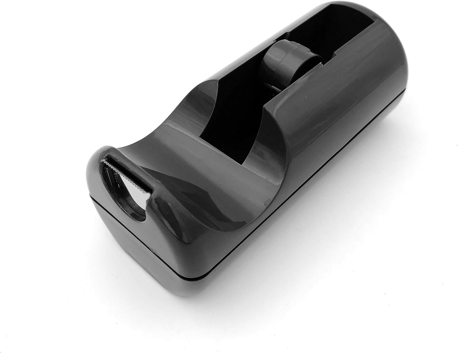 Plakbandhouder Tafeldispenser - Zwart - 14 x 6,5 x 5,5 cm - Professionele Dispenser voor 33 m Plakband