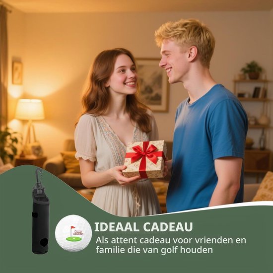 Golfballen cadeauset 6 stuks - gepersonaliseerd met opbergzak - grappige golfballen voor mannen en vrouwen - Vemera — afbeelding 4