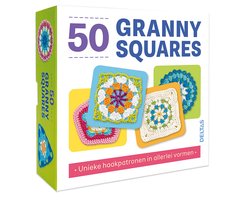 50 granny squares - doos met patronen