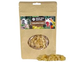 Back Zoo Nature Ananas Cubes - Gedehydrateerde Fruitsnack 250 Gr - Natuurlijke Snacks voor Vogels en Knaagdieren