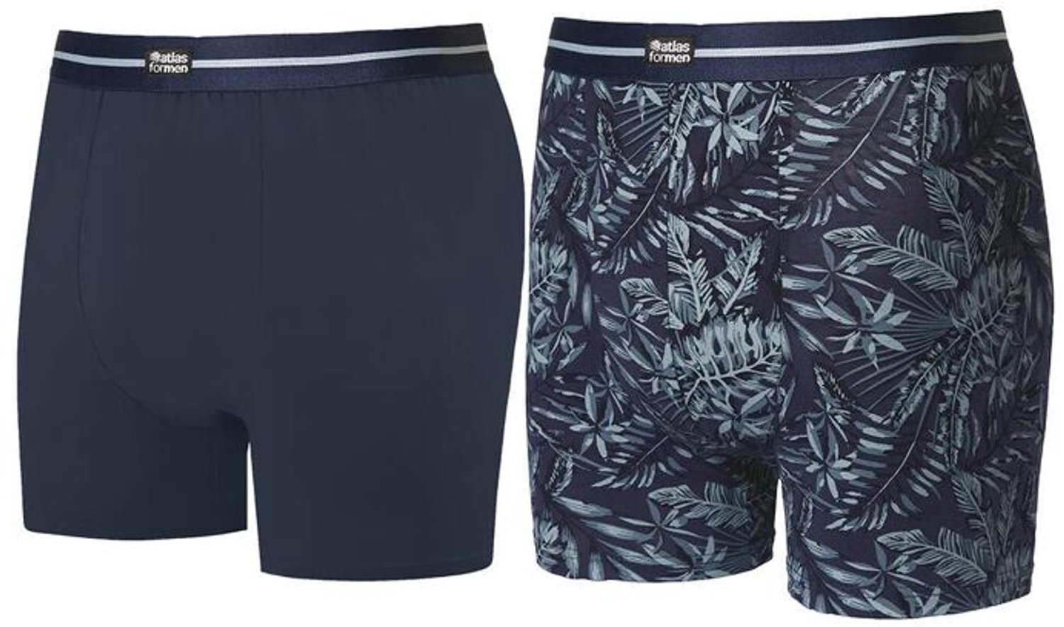 ATLAS FOR MEN - Set van 2 boxershorts - Heren - Verkrijgbaar in grote maten - 4XL