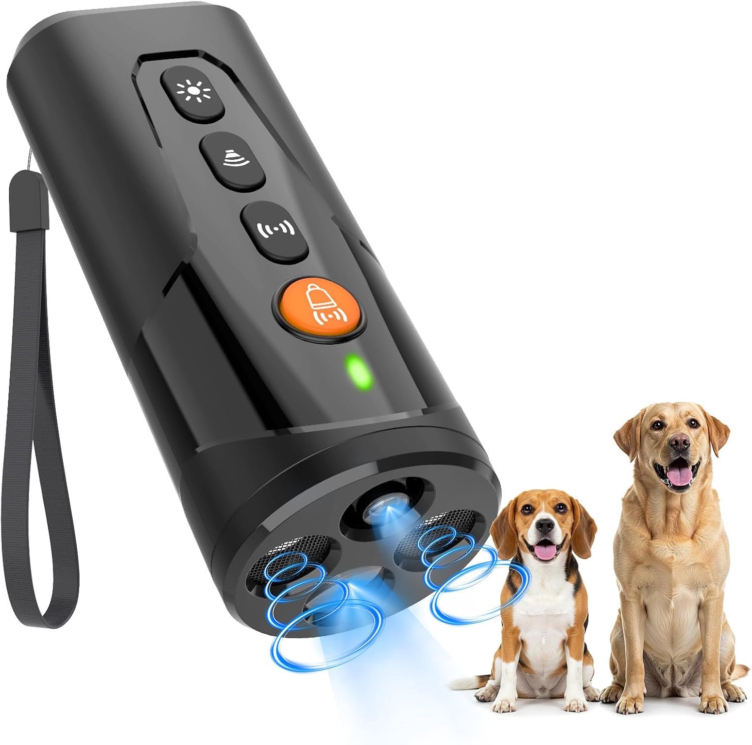 Anti-blaf apparaat voor honden, 4 modi, 15 meter bereik, oplaadbaar