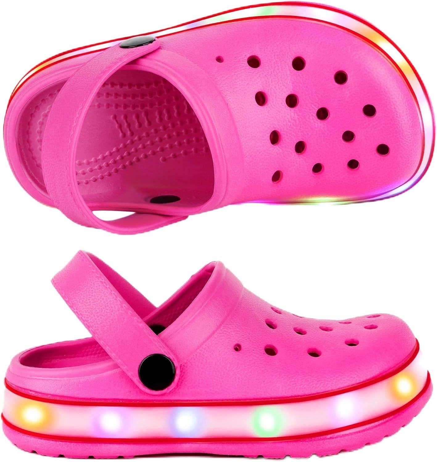 Clogs met LED-licht