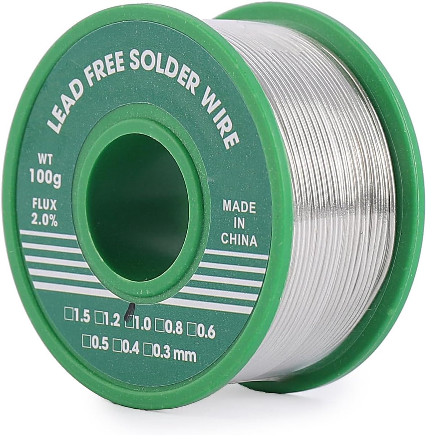 Loodvrije lasdraad 1,0 mm - Sn99.3 Cu0.7 - 100 g - veilig en milieuvriendelijk lassen - m-winkel