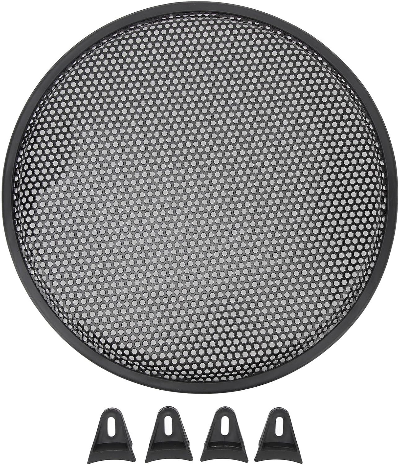 Luidsprekergrill 12 Inch - ABS Metaal Ijzer - Mesh Bescherming - Geschikt voor Auto en Subwoofer - ServiceTopper