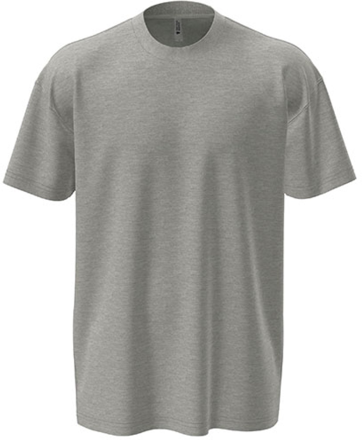 Next Level Apparel - Unisex Heavyweight T-Shirt - Heather Grey - S