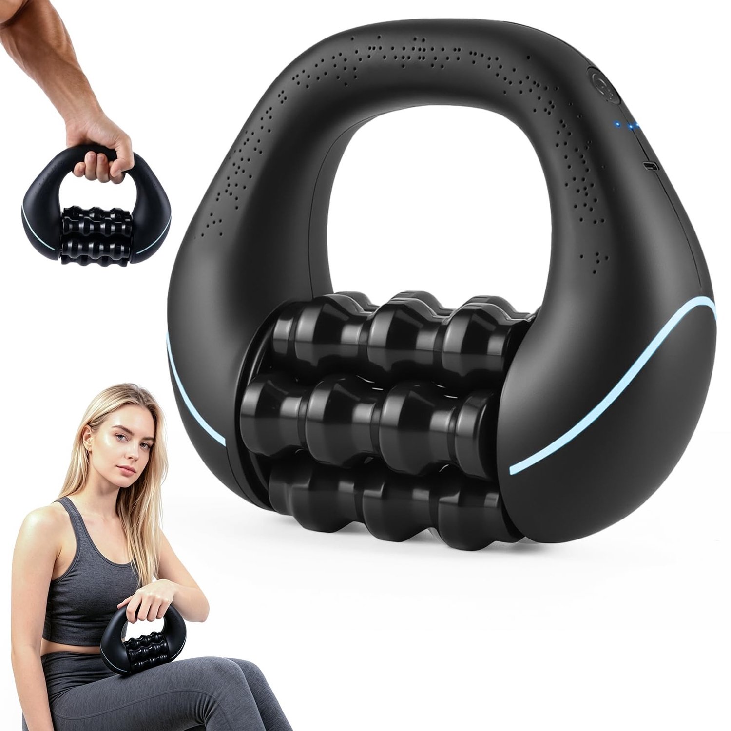 Draadloze Elektrische Handmassager met 3 Snelheden