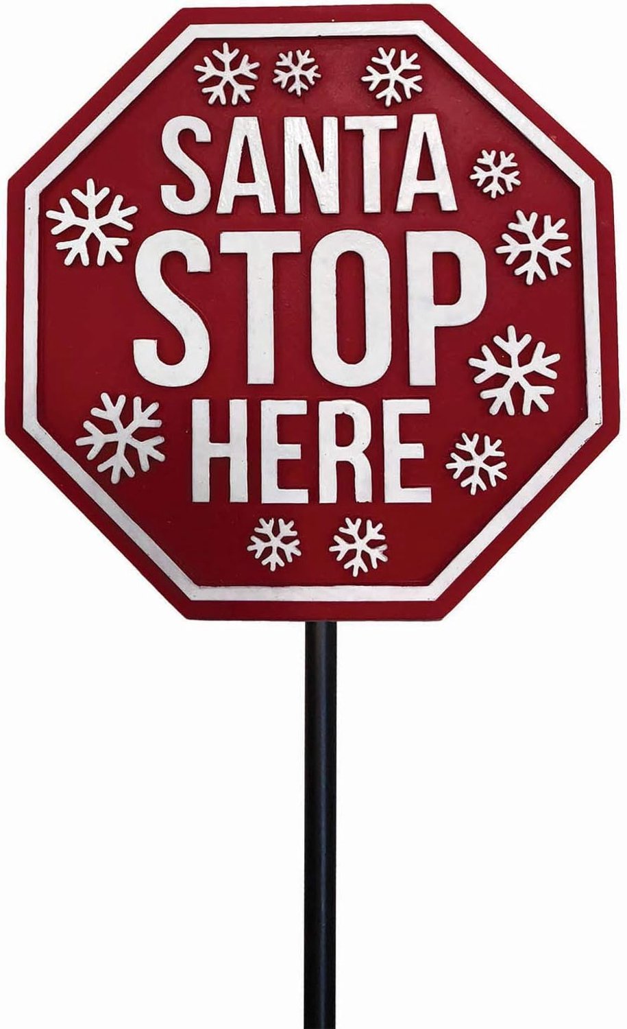 Santa Stop Here tuin spel, veelkleurig