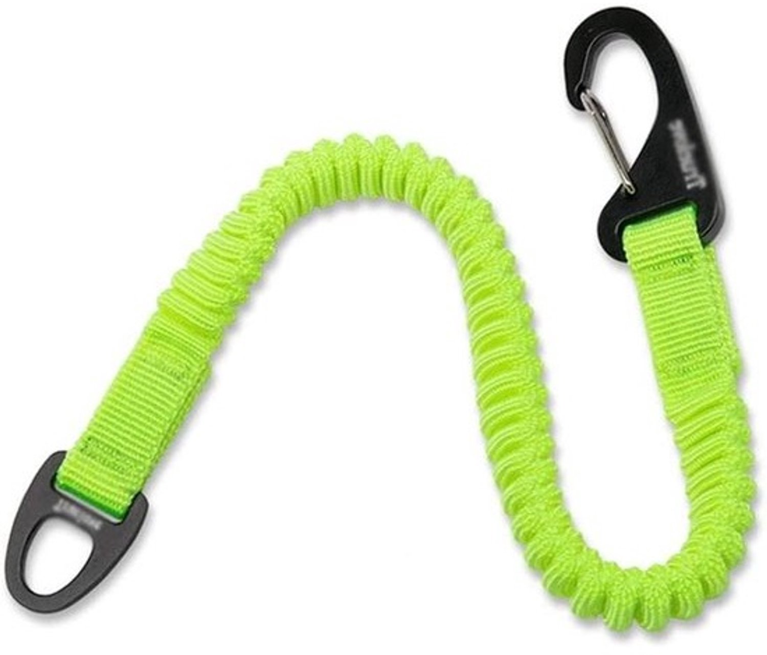 Bungee-hondenriem - Verstelbare riem - Wandelen en trainen - Schokabsorberend nylon - 37-60 cm - Zwart