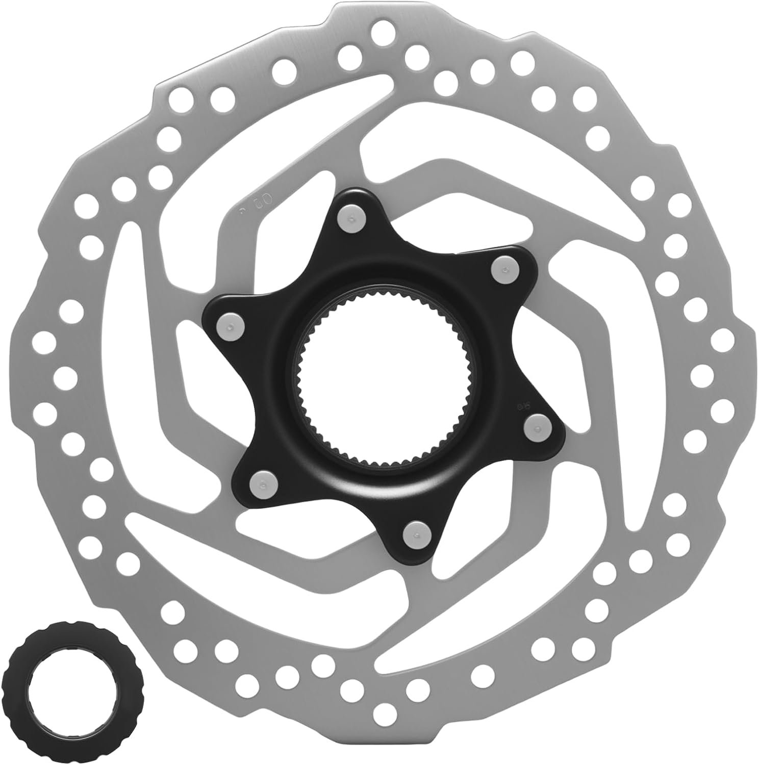 Centraal slot remblok 160 mm, vervanging voor Shimano SM-RT10, ideaal voor racefietsen en mountainbikes (RT10,160MM)