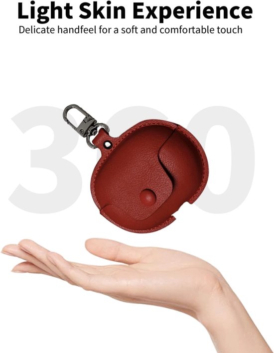 Beschermhoes voor Xiaomi REDMI Buds 6 Pro, bluetooth-oortelefoonhoes met nauwkeurige gat-positionering - stoot- en krasbestendig, aangename touch, rood — afbeelding 2
