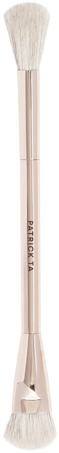 PATRICK TA - Dual Ended Highlighter Brush - Dubbelzijdige Highlighterkwast