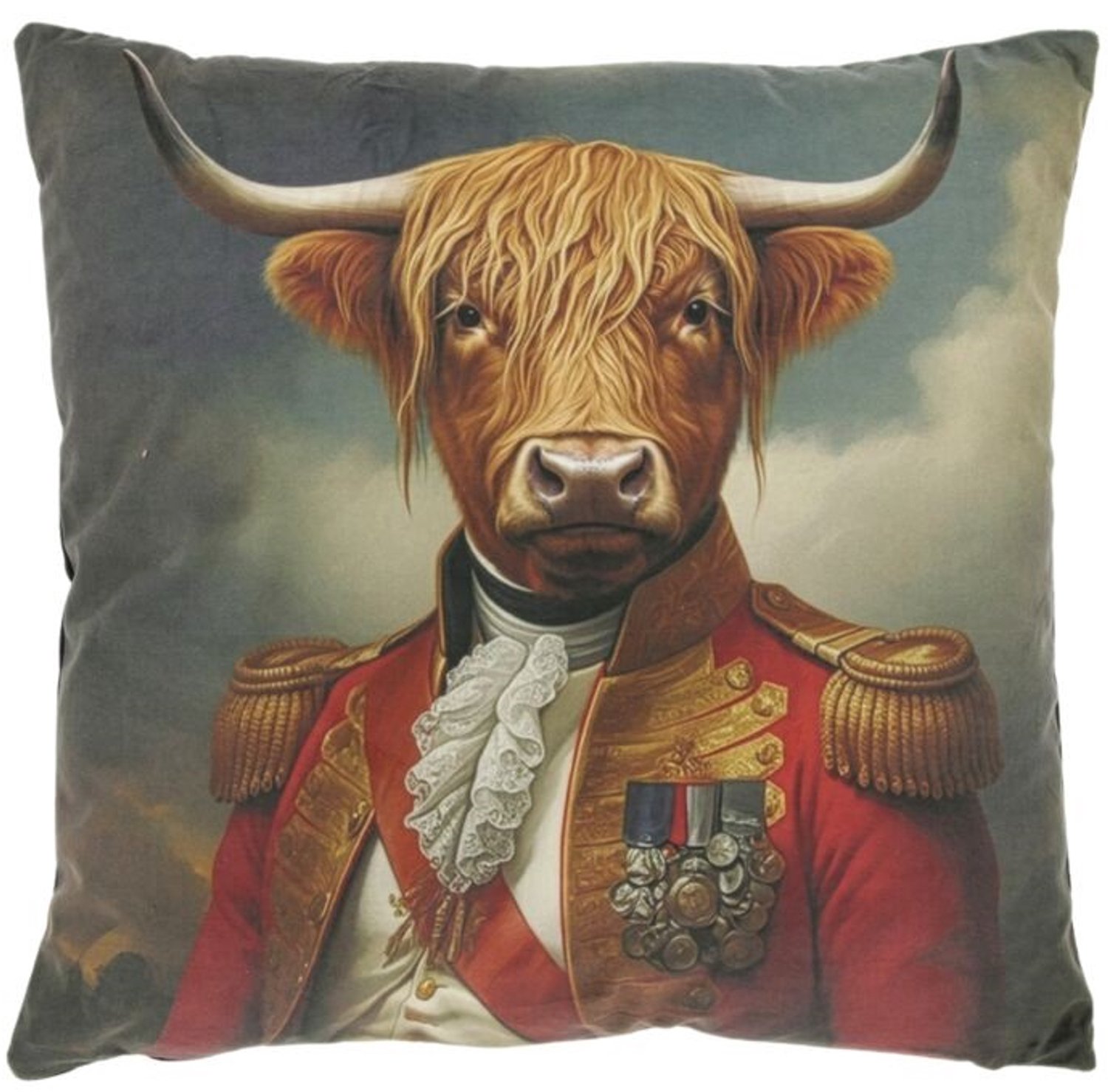 Unique Living Sierkussen Milo - dessin 7 - 45x45cm Multikleur