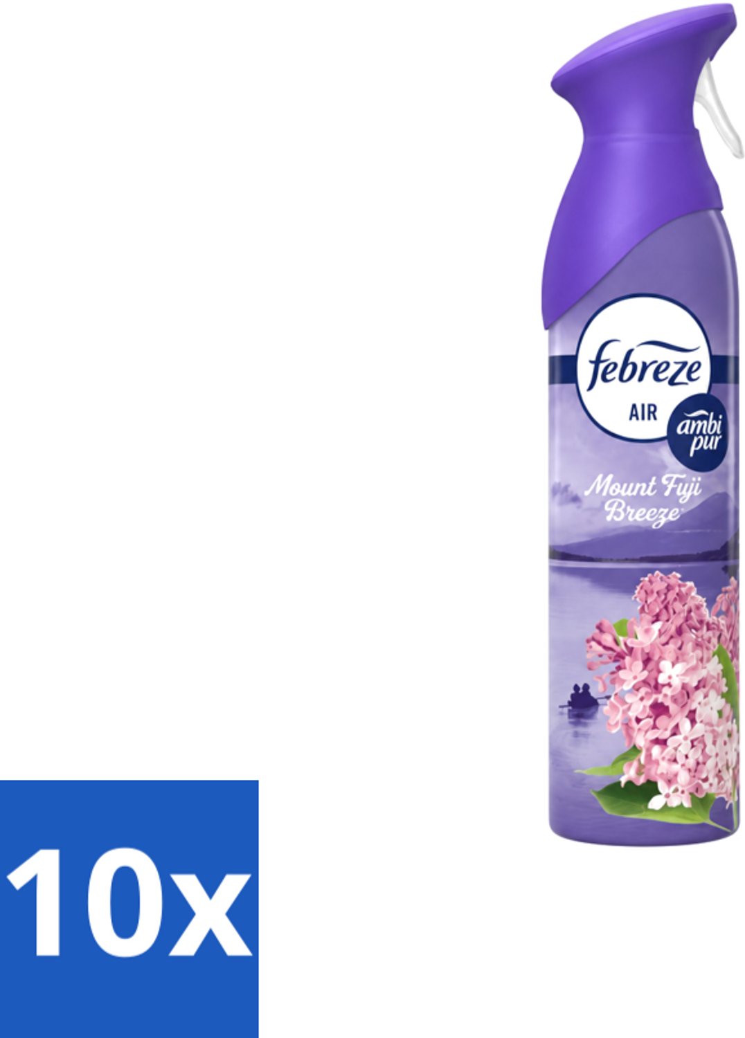 10 x Febreze – Luchtspray – Mount Fuji Breeze – 185 ml - Voordeelverpakking - 10 stuks