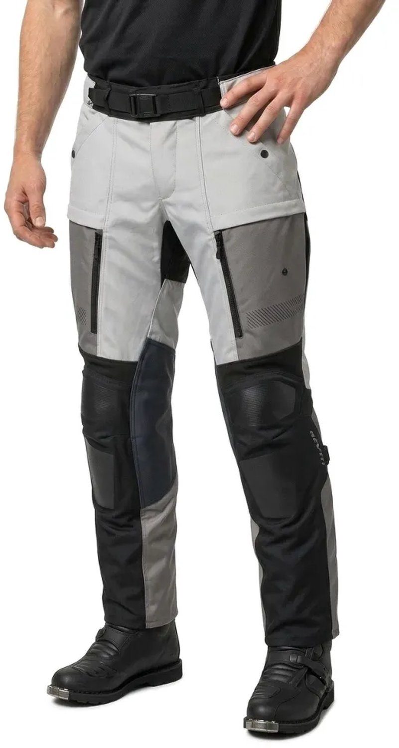 REV’IT! Sand 5 H2O Zilver Zwart Motorbroek - Maat XXXL - Broek – foto 6