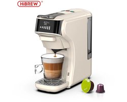HiBREW H1B Espressomachine - 6-in-1 - Voor Capsules, ESE en Gemalen Koffie