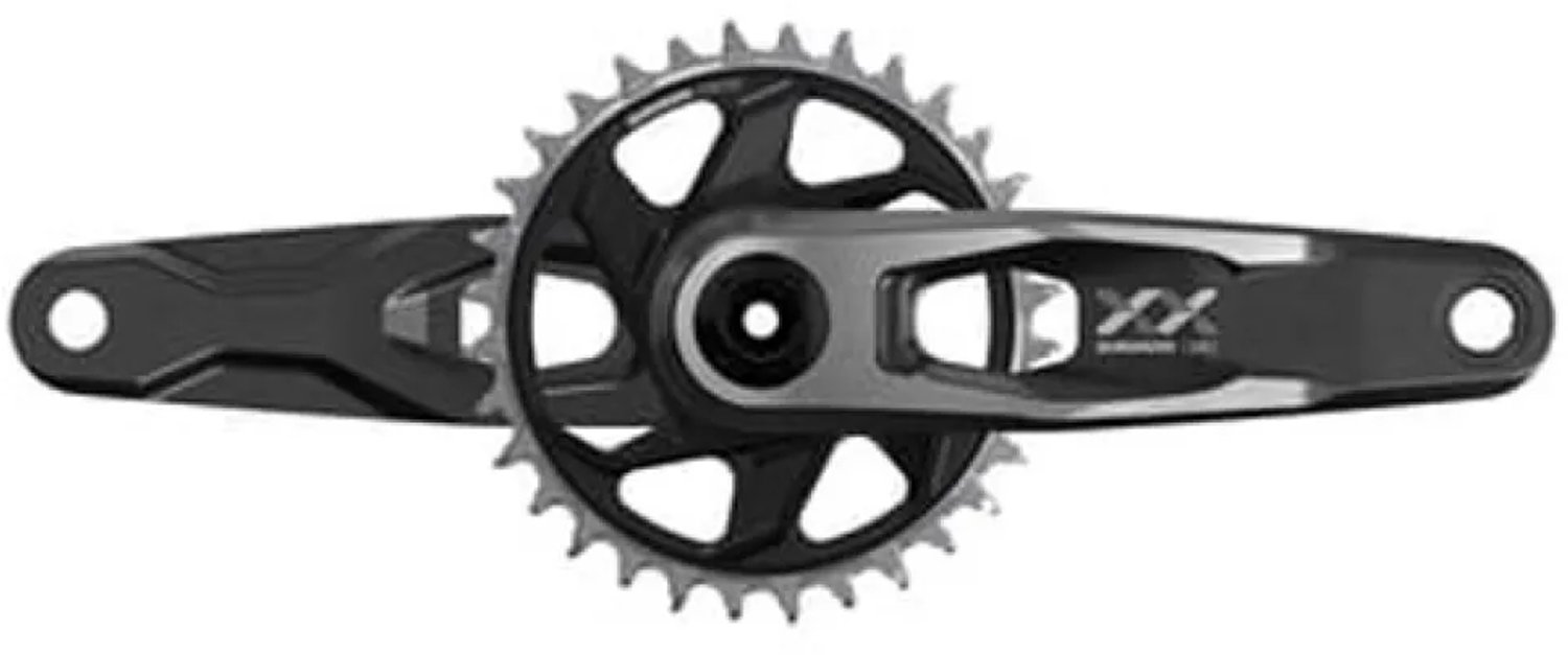 Sram Xx Dh Tt Cl56.5 Crankstel Zilver 155 mm / 34t