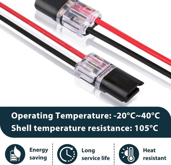 Set van 30 Waterdichte Elektrische Snelle Koppelingen — afbeelding 4