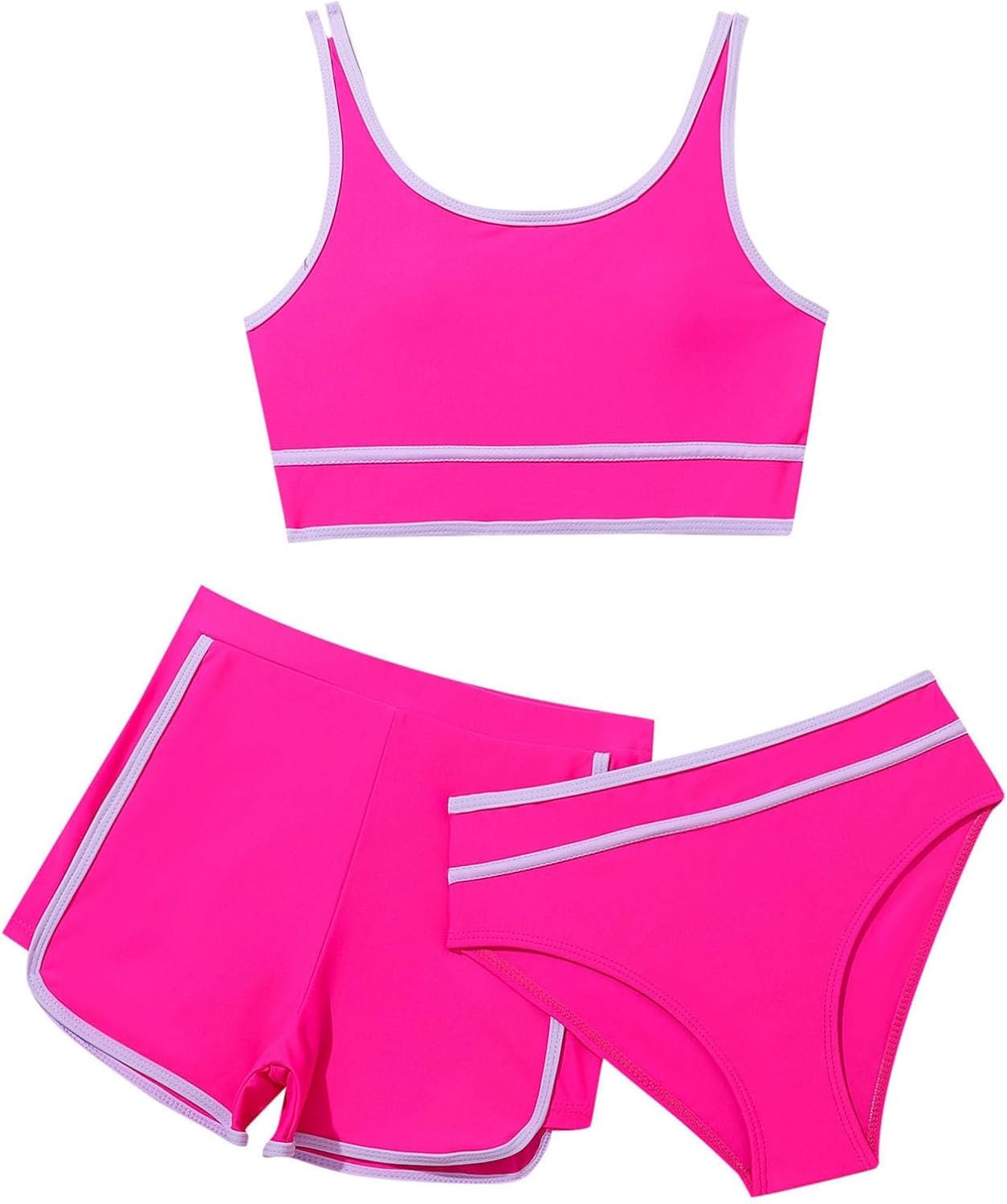 Badpak voor meisjes, kinderen, 1 stuk, uv-bescherming, zonwering, ruches, bedrukt, chic, zwemmen, strand, zwembad, vakantie, zomer, A58