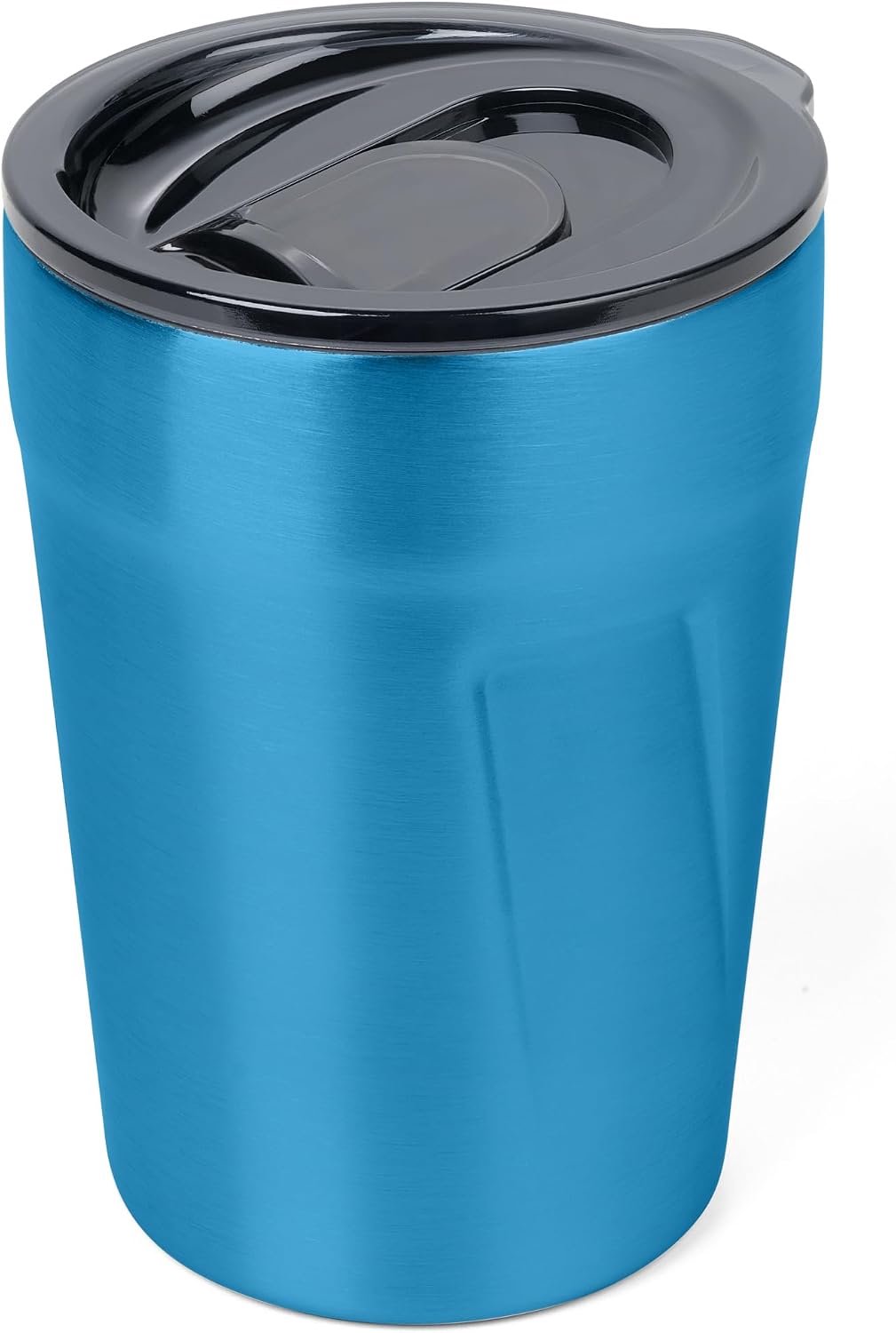 Isolatie Mok voor Cappuccino & Latte - 300ml - Roestvrij Staal - Blauw