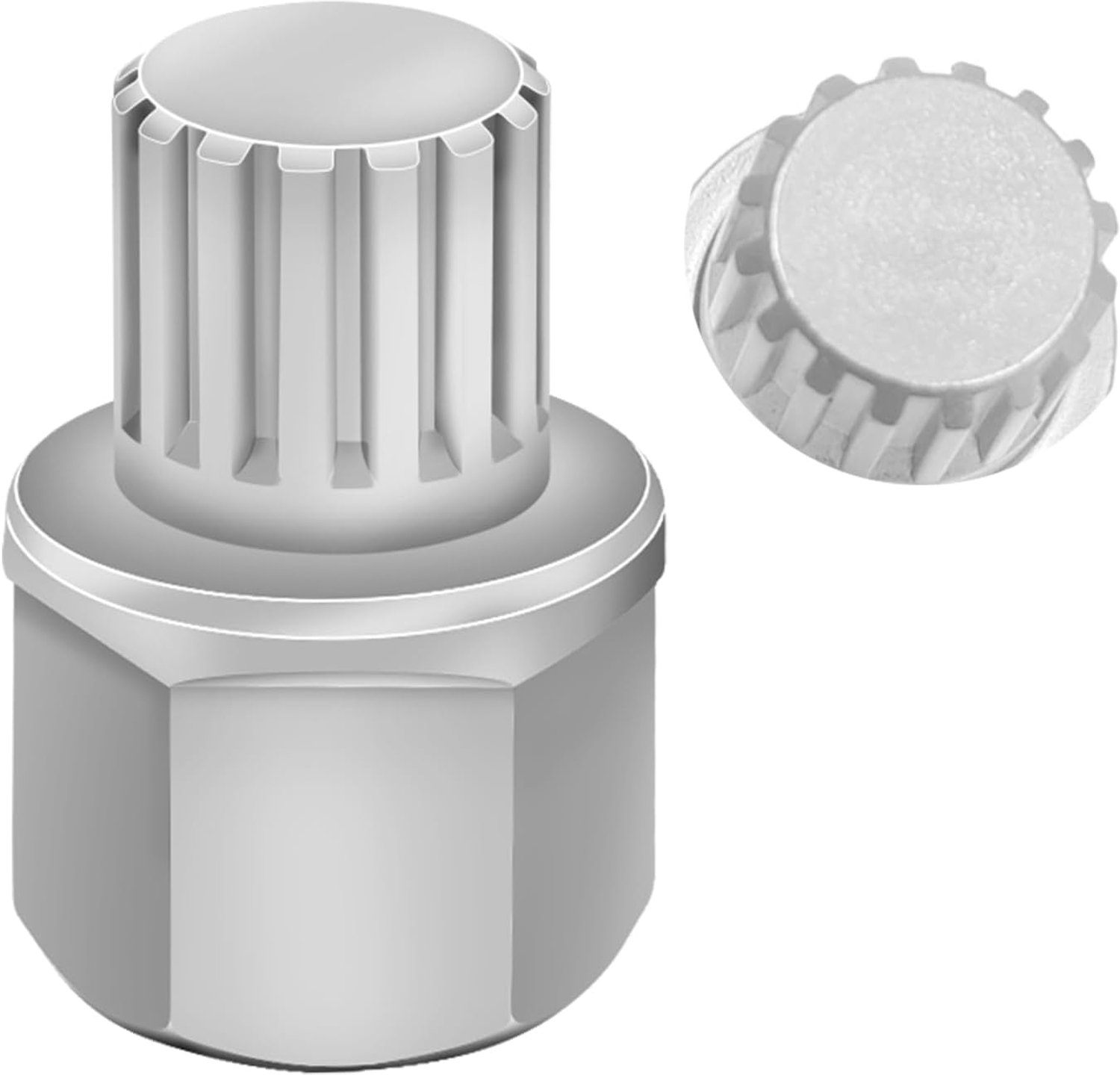 Wielvergrendeling Moer Sleutel 13/16PT - Wiel Lock Moer Adapter - Anti-diefstal Tool - Onmisbaar voor auto-onderhoud - Homevero