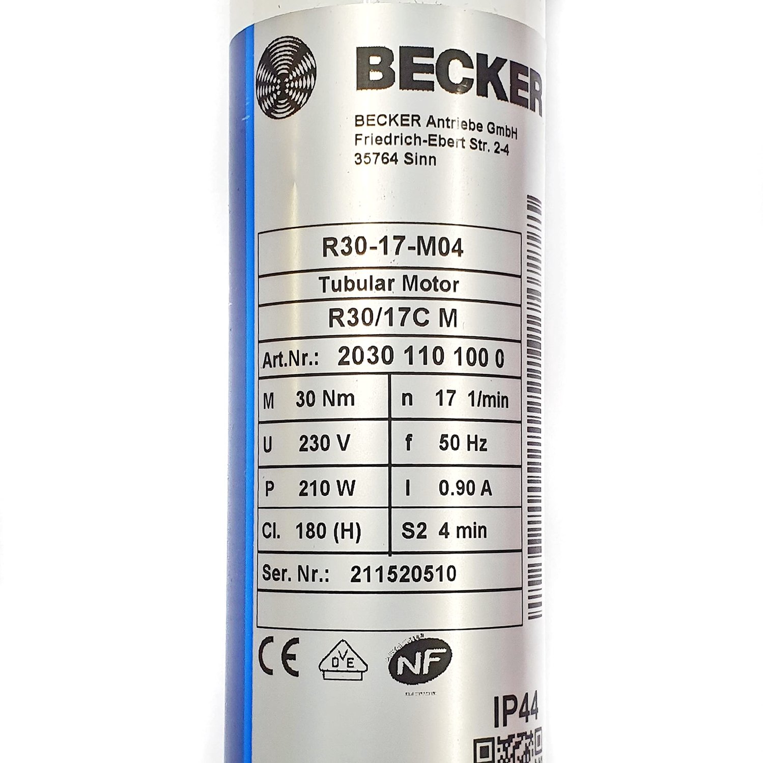 Mechanische Rolpoort Motor 30 Nm