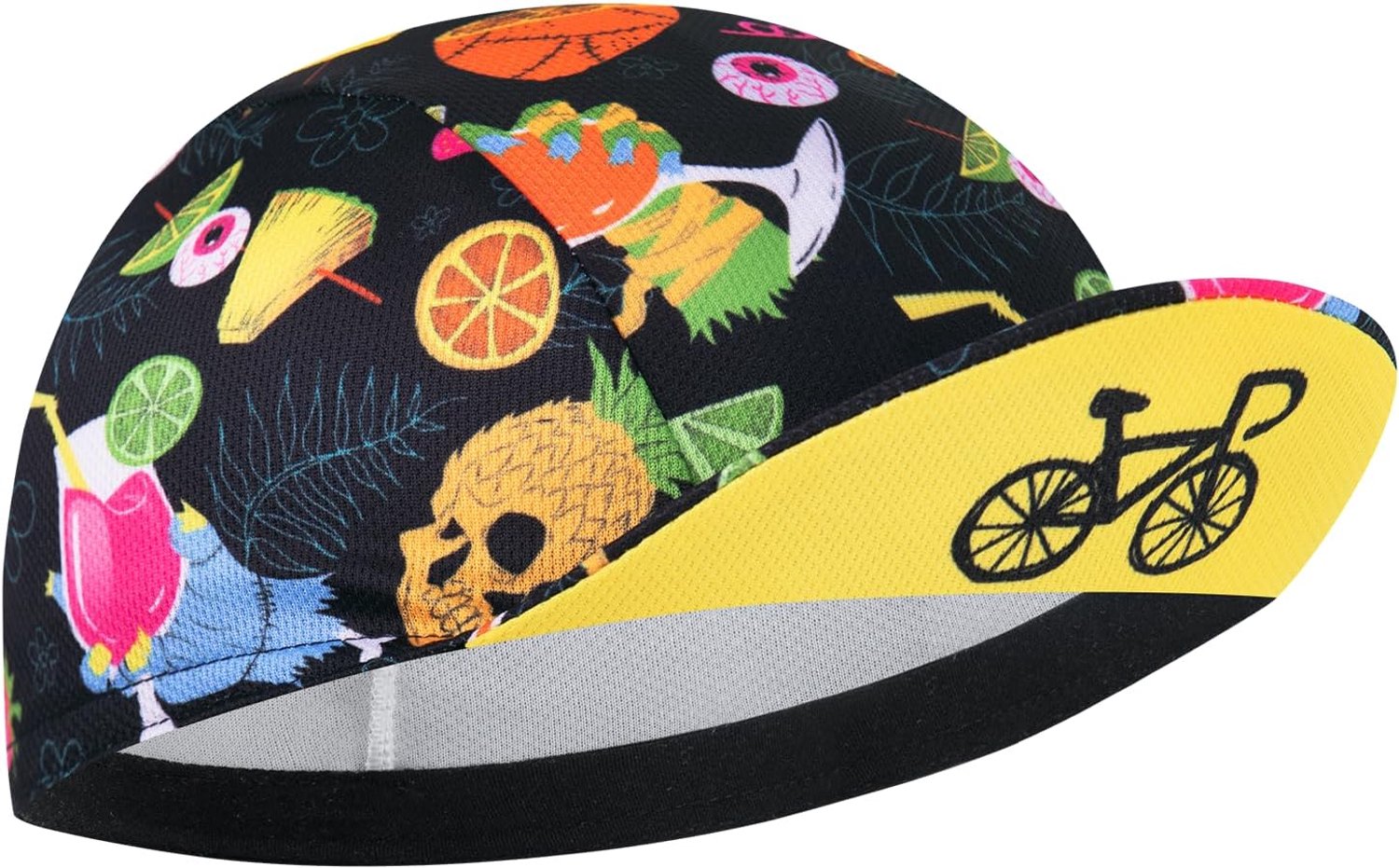 Fietsmuts voor onder helm, uniseks fietsmuts, QIN32, One size
