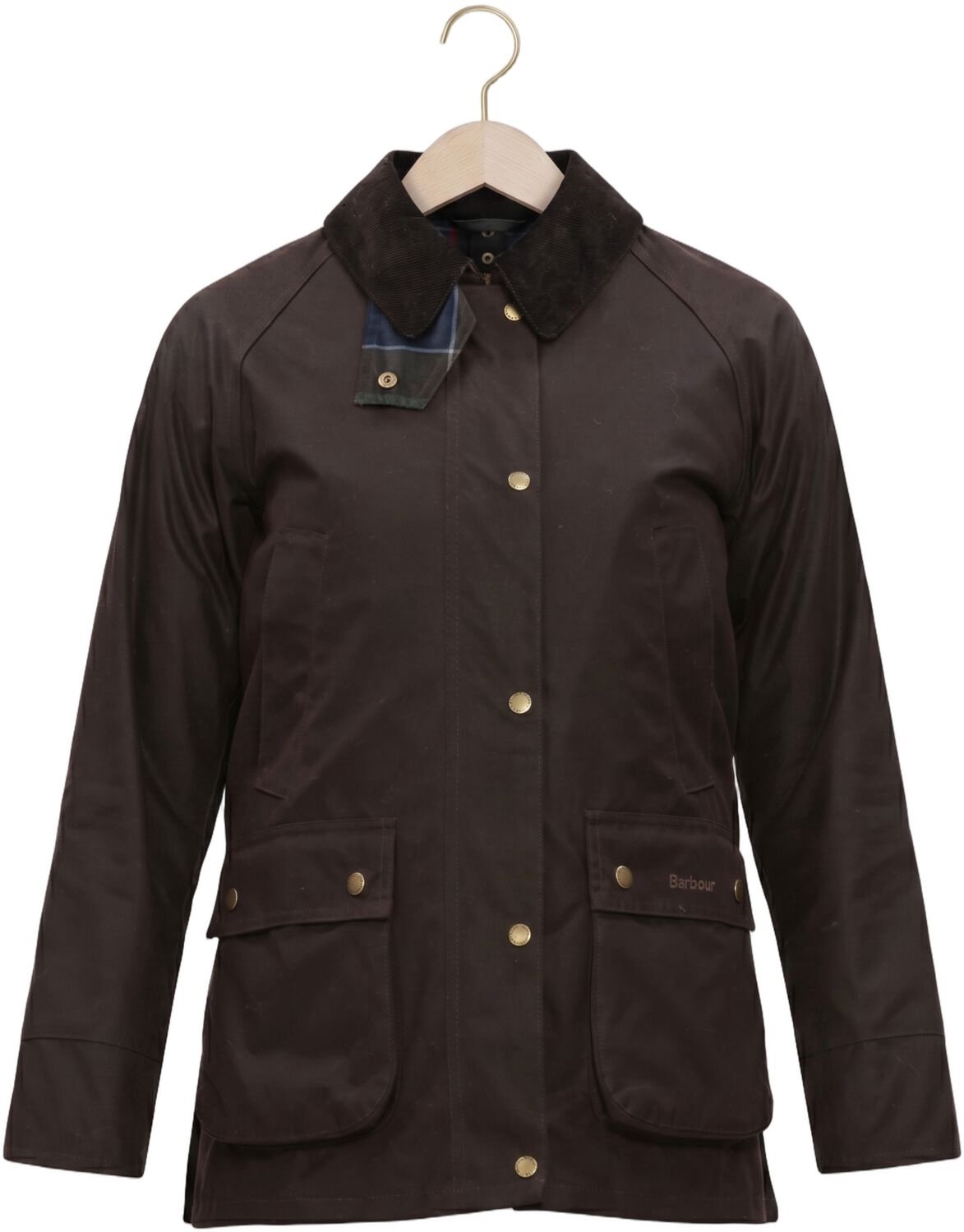 BARBOUR Acorn Wax Jacket Jassen Dames - Winterjas - Bruin - Maat XL