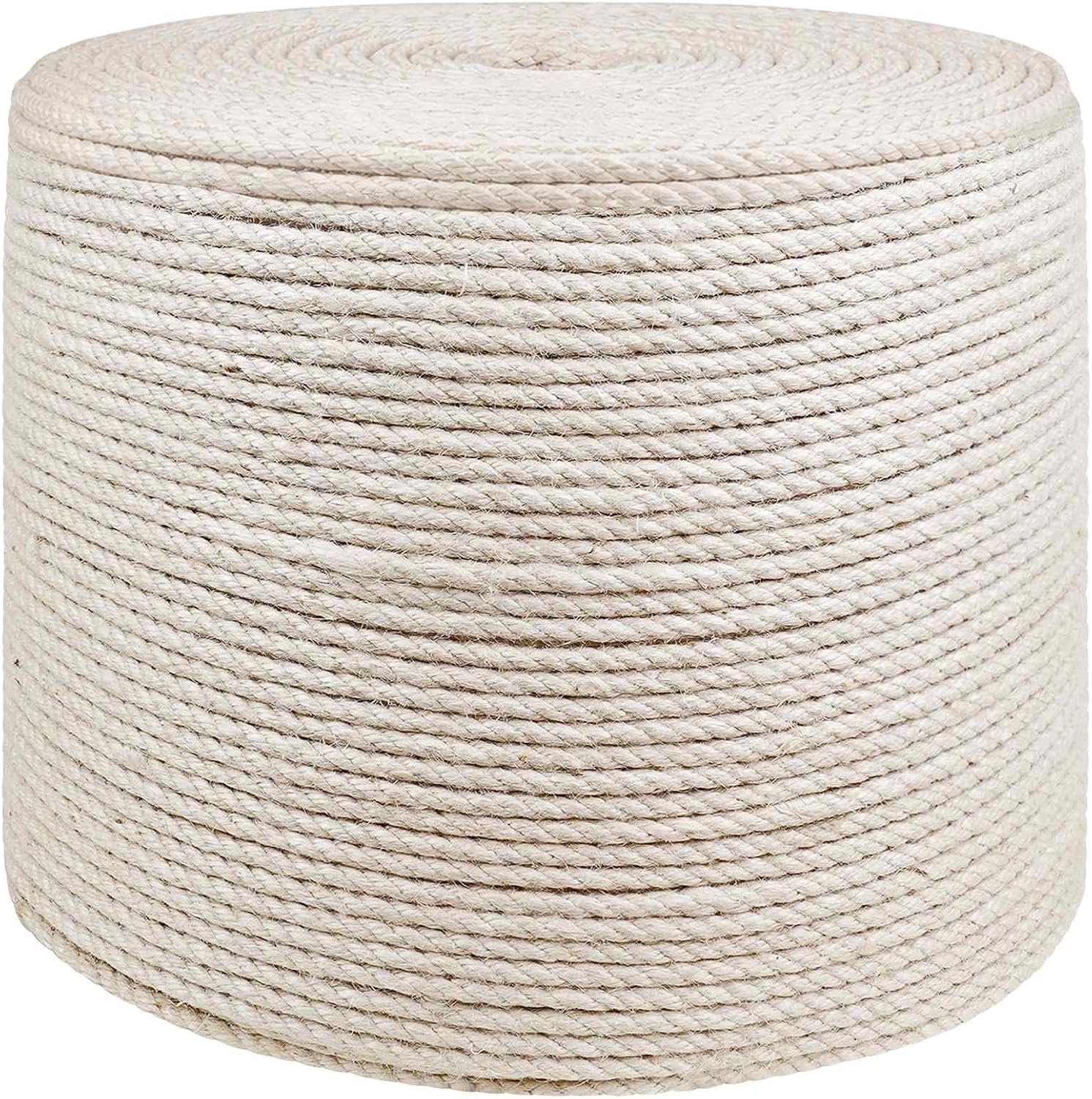 Touw 4 mm wit 500 m touw voor tuin verpakking & DIY