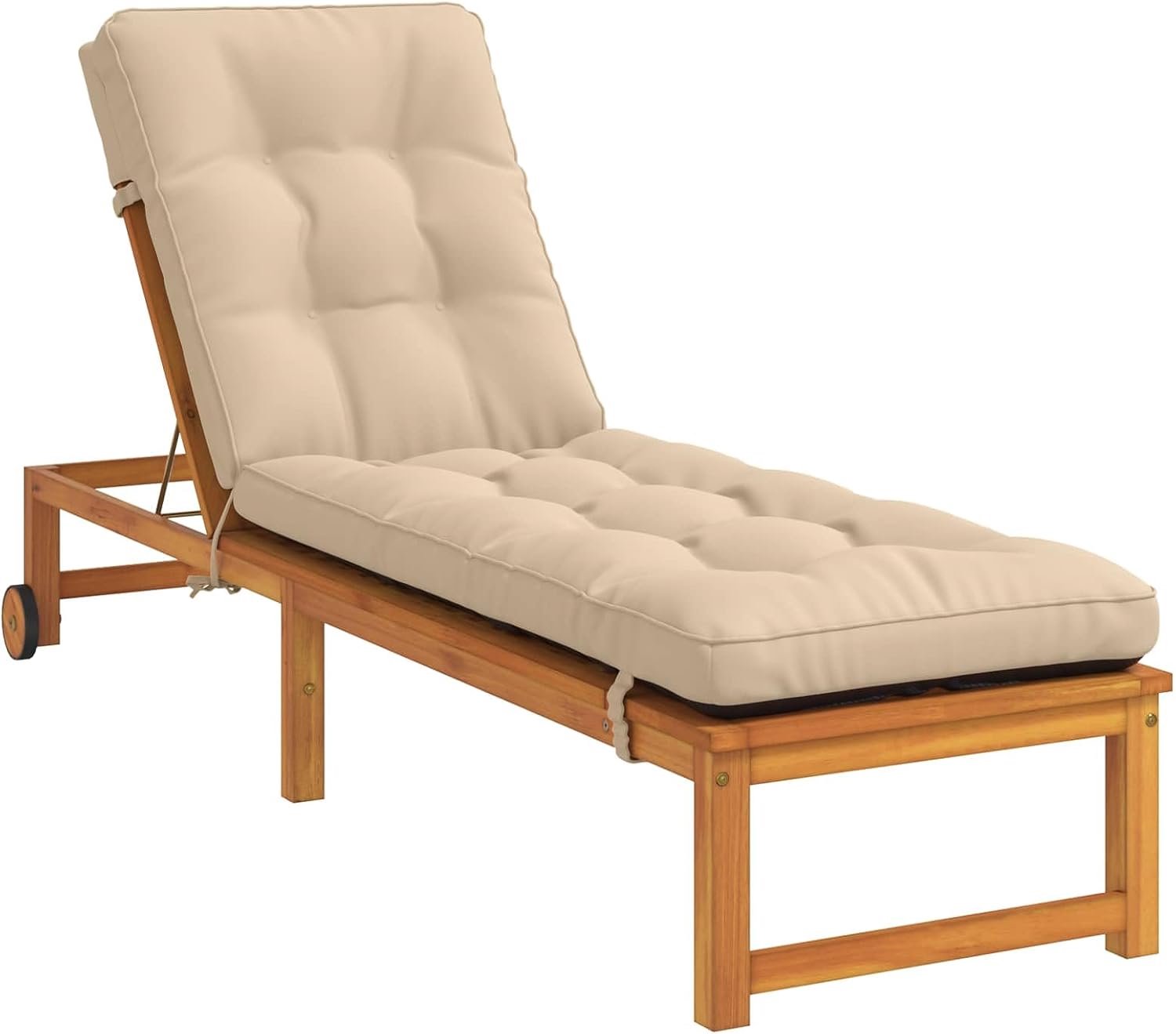 Kussen VIANEN 100% polyester crème 200 x 55 x 8 cm