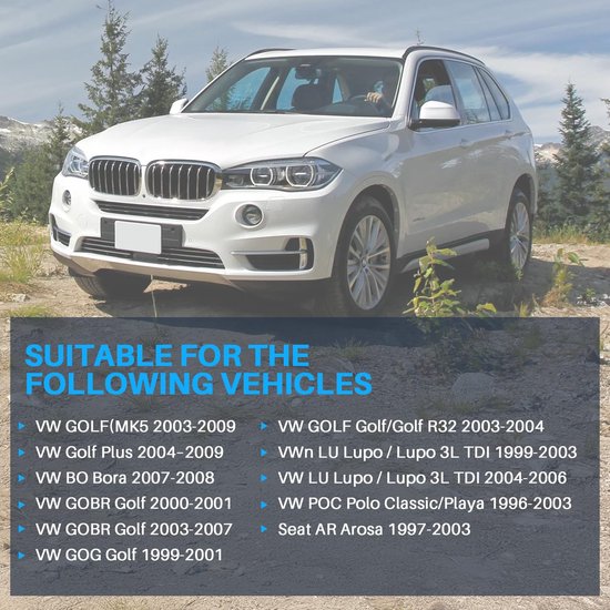 Achterklepslot met 2 sleutels - Vervanging voor Golf IV/Lupo/Arosa - OEM-onderdeel 1J6827297G - Kofferbak slot - Schokbestendig ontwerp - Geschikt voor 1997-2004 - Kofferbakslot — afbeelding 5