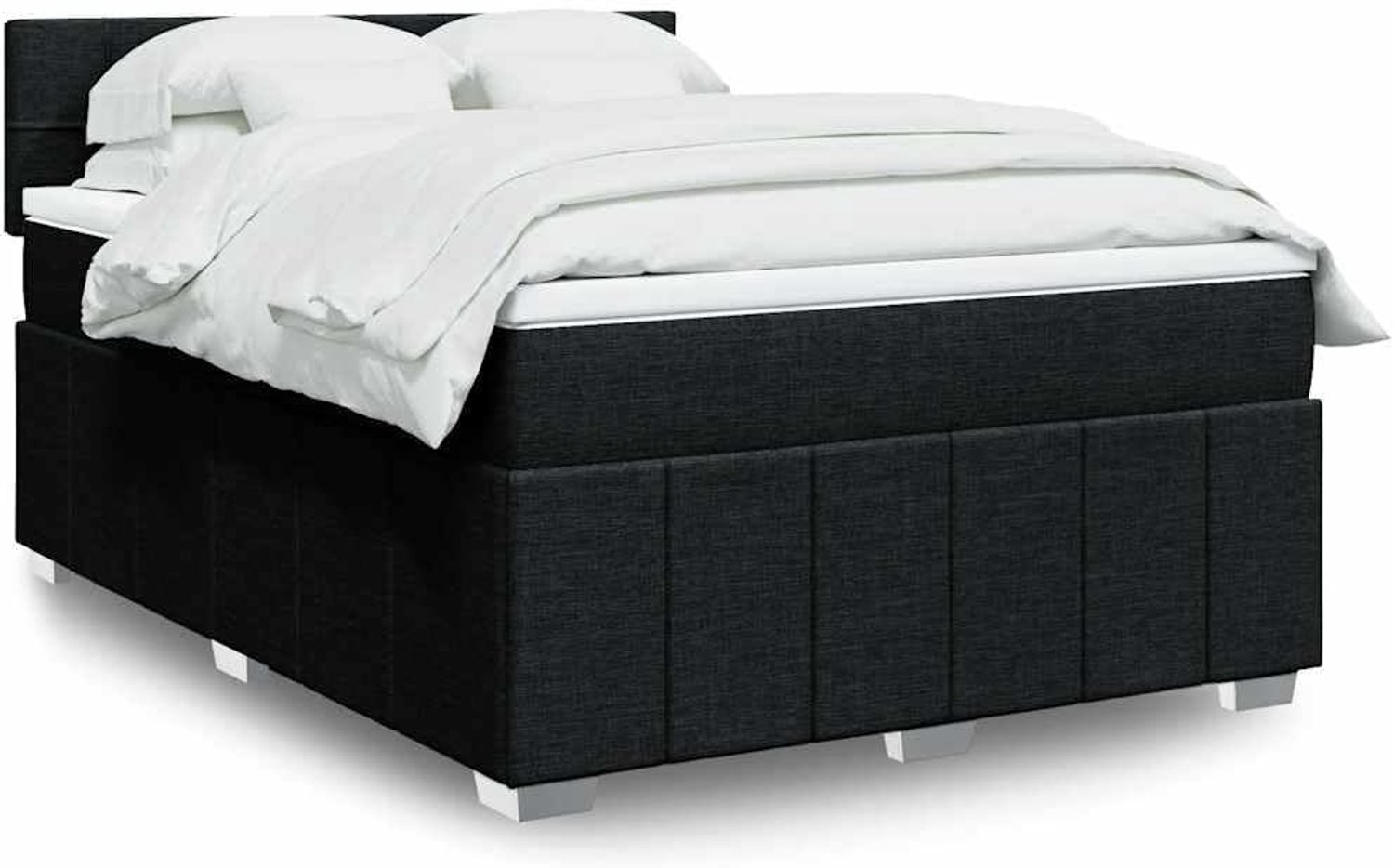 Pocketvering matras 140x200 Zwart