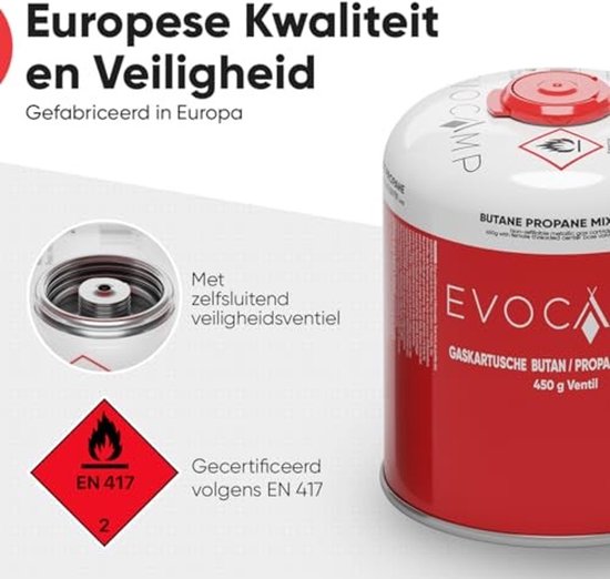 Gascartridge 450 g - Geschikt voor Weber Grills — afbeelding 4