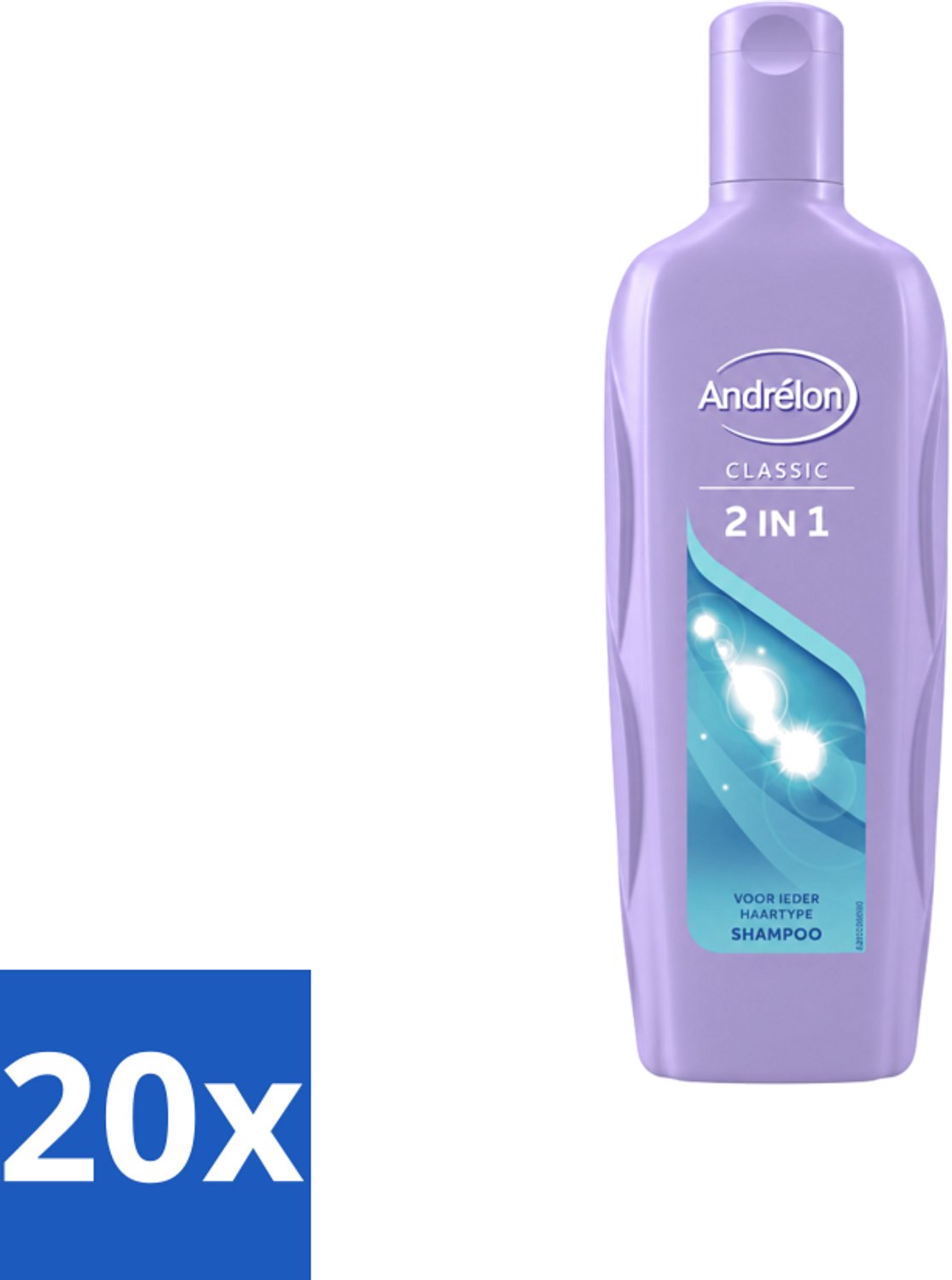 20 x Andrélon – Shampoo – 2-in-1 – 450 ml - Voordeelverpakking - 20 stuks