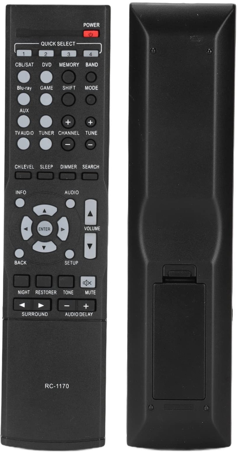 Afstandsbediening Vervangend voor DENON AVR-1513 - Hoogwaardig ABS - Slijtvast - Duurzaam - Ideale keuze - Comfortabel in gebruik - Remote