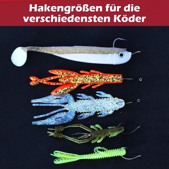 Merkloos Dropshot Lood Set - 25 Delig met Box (3.5-14g) — afbeelding 3