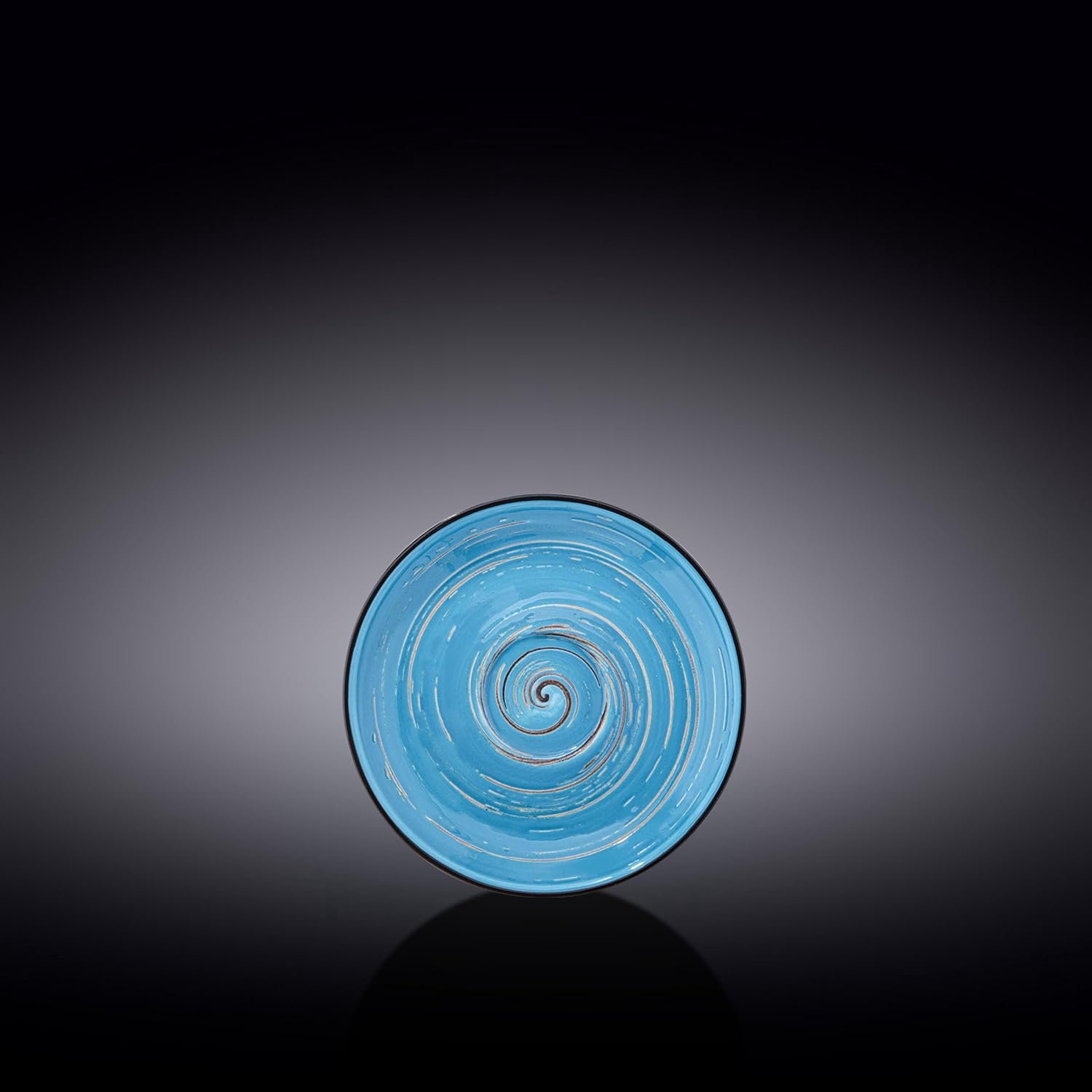 Wilmax Onderschotel 11 cm Blauw Porselein WL-669633/B