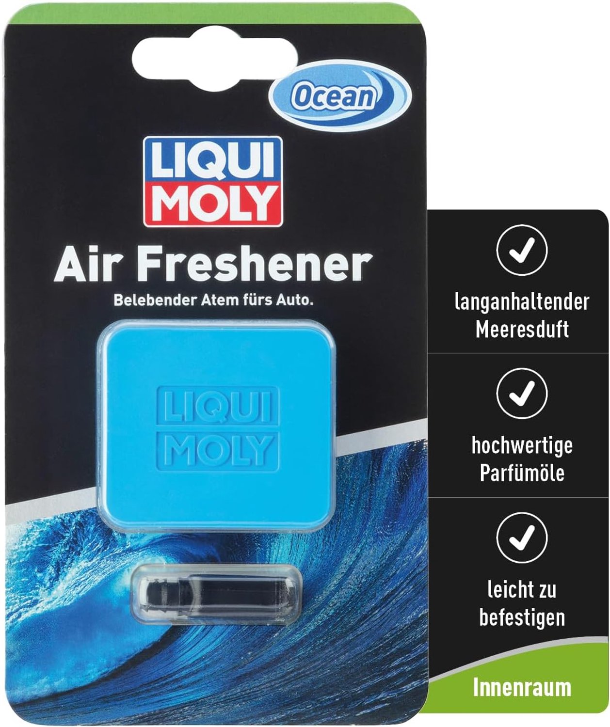 LIQUI MOLY Auto Luchtverfrisser Oceaan - Langdurige Geur voor Ventilatie