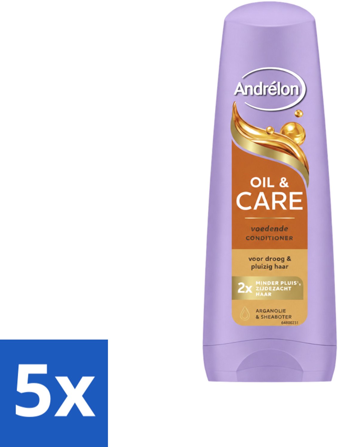 5 x Andrélon – Conditioner – Oil & Care – 200 ml - Voordeelverpakking - 5 stuks