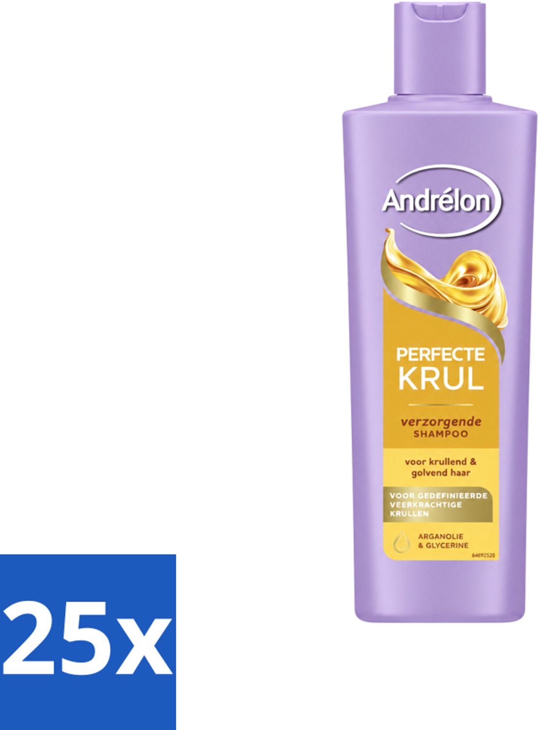 25 x Andrélon – Shampoo – Perfecte Krul – 250 ml - Voordeelverpakking - 25 stuks