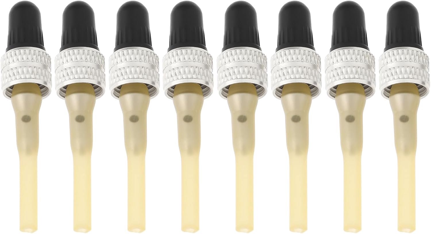 8x Fietsventiel Reparatie Set - Dunlop/Woods