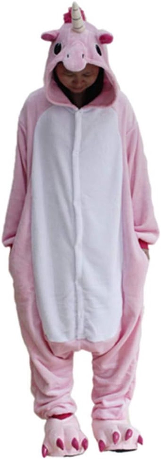 Pyjama Lemur zebra-haai dinosaurus eenhoorn volwassenen jongeren unisex van zacht pluche kostuum carnaval cosplay zonder pantoffels
