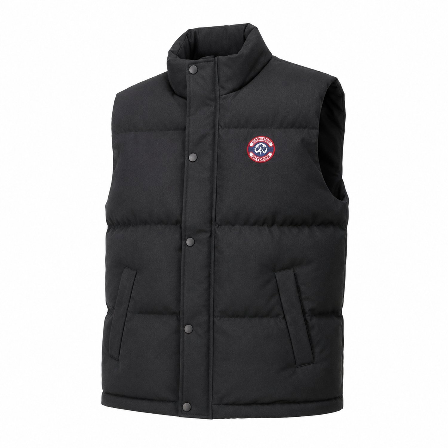 Norlund - Heren Jas winter Bodywarmer Magnus - Zwart - Maat XL