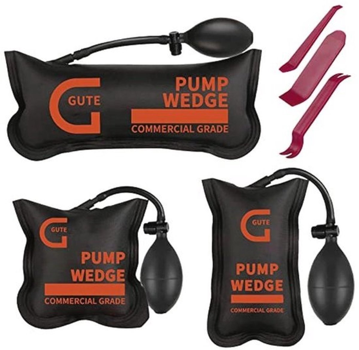 Opblaasbare Auto Wedge Pump - Nauwkeurige Uitlijning en Nivellering Tool