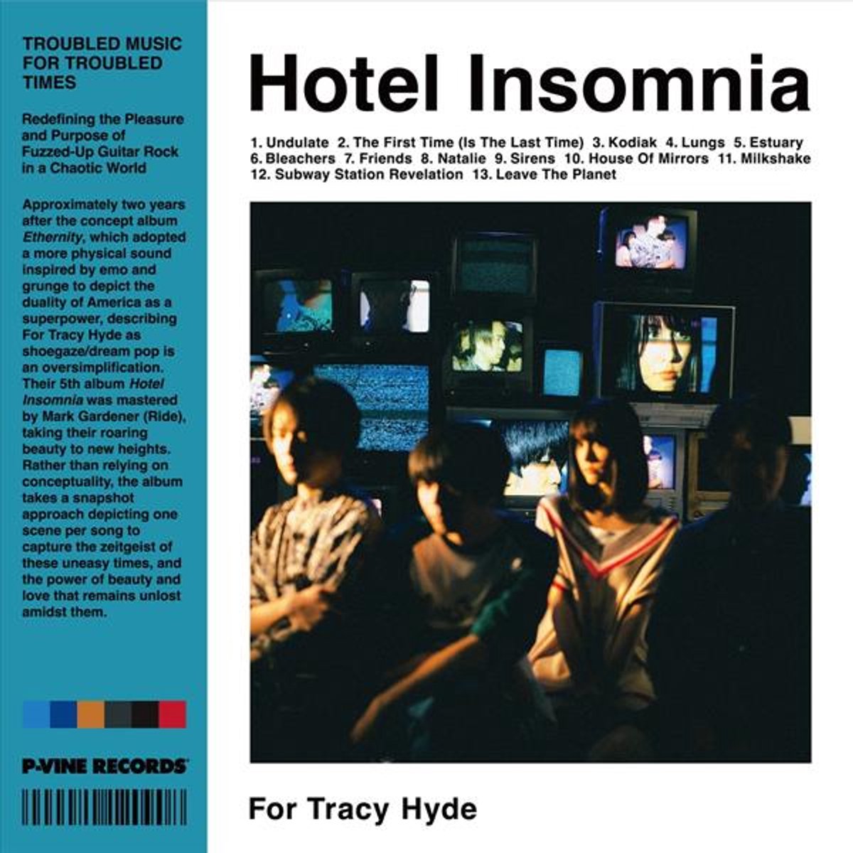 For Tracy Hyde - Hotel Insomnia (LP)